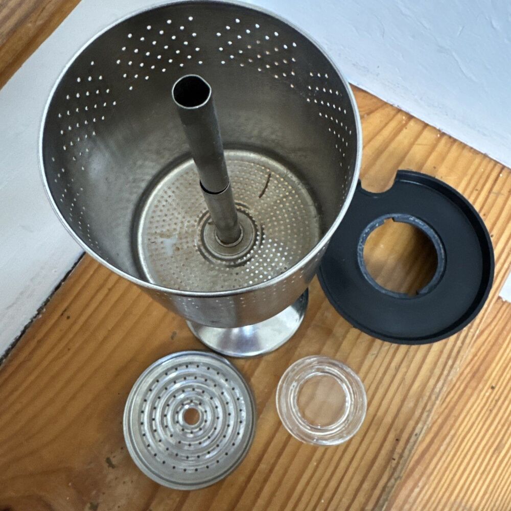Vintage Corning Ware Blue Cornflower 9 Cup Coffee Percolator PARTS ONLY - Picture 2 of 3